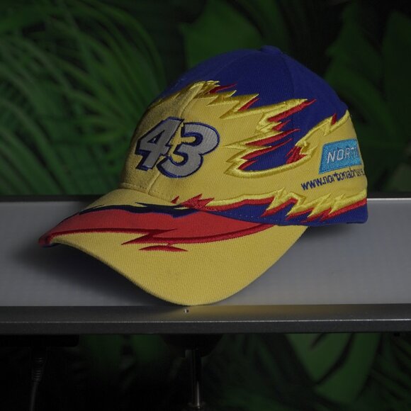 Richard Petty #43 Nascar Racing Hat Cap Strap Back Classic throwback - Picture 1 of 14